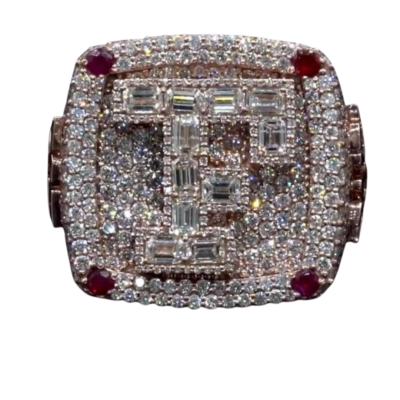 Bold Baguette Diamond Ring