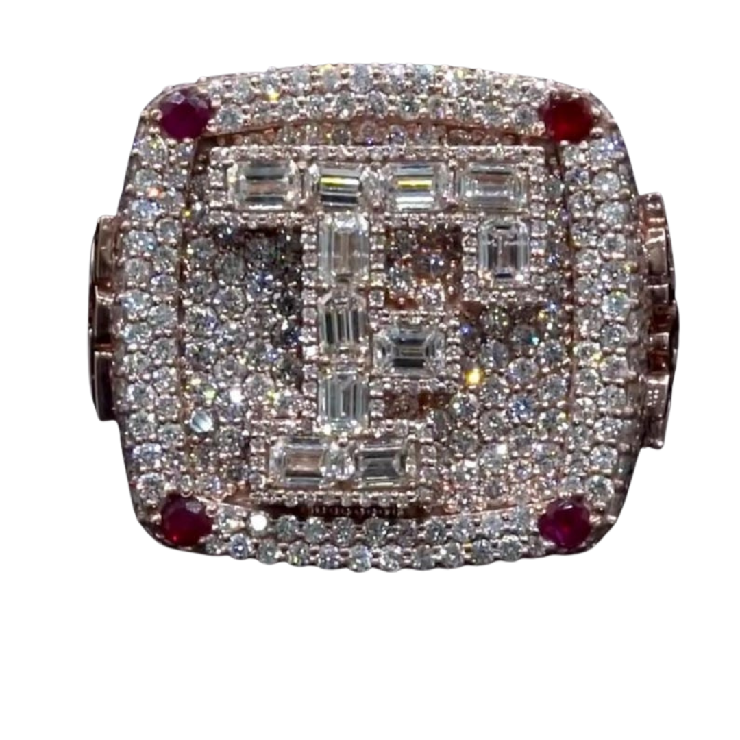 Bold Baguette Diamond Ring