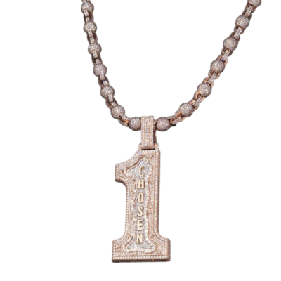 Custom Chosen Number 1 Necklace