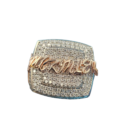 Two Tone Diamond Name Statement