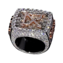 Two Tone Iced Out Statement