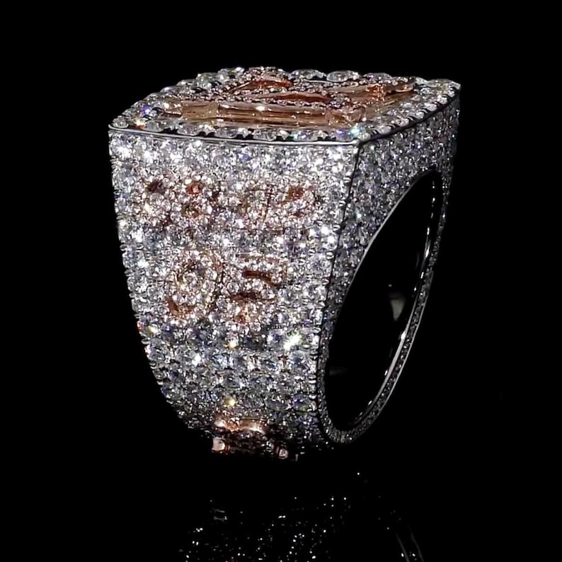 Two Tone Iced Out Statement - Image 2