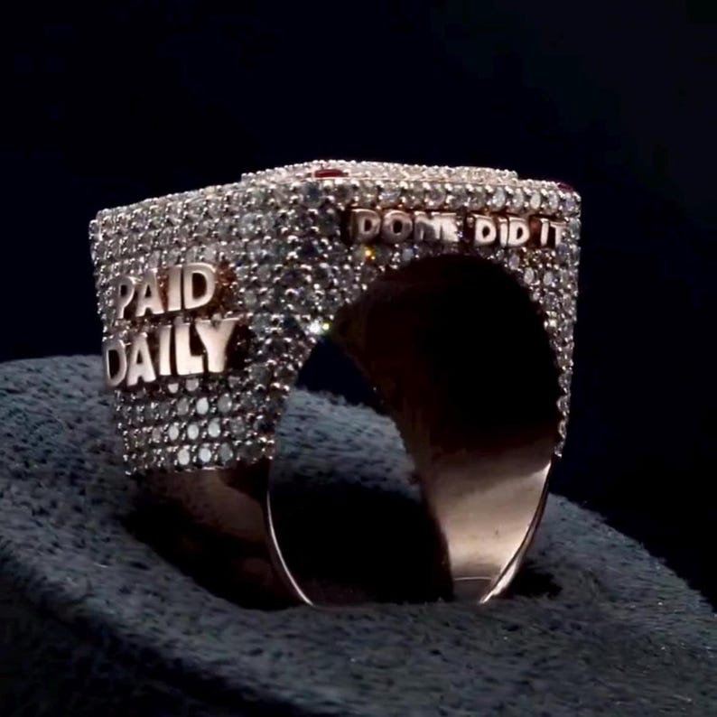Bold Baguette Diamond Ring - Image 3