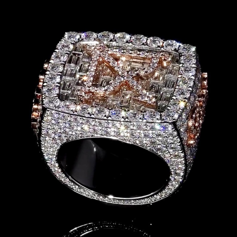 Two Tone Iced Out Statement - Image 3