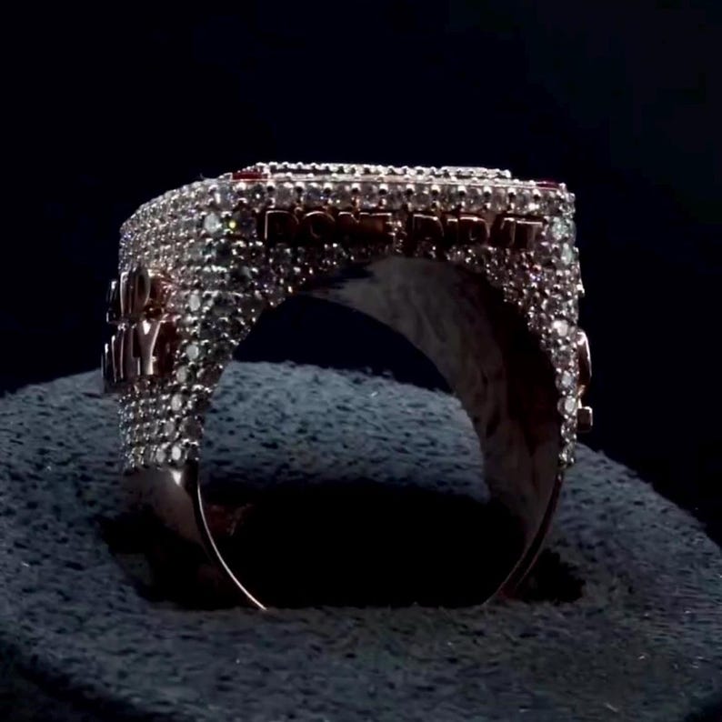 Bold Baguette Diamond Ring - Image 4