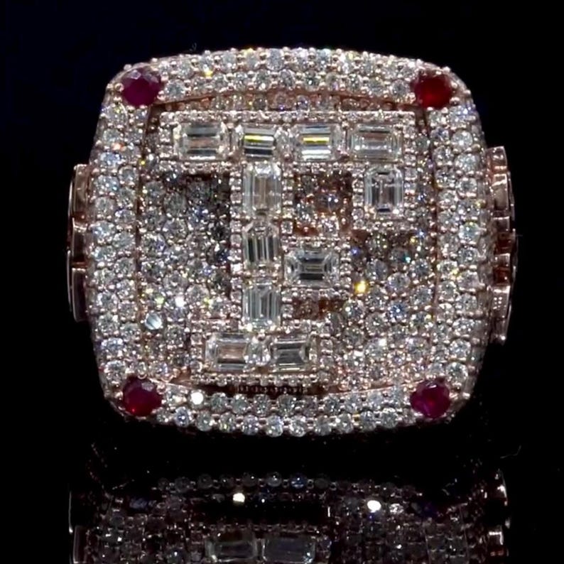 Bold Baguette Diamond Ring - Image 6