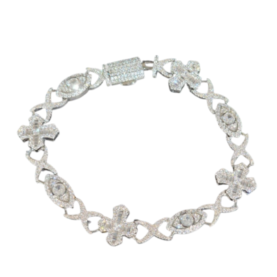 Diamond Cross Fashion Bracelet