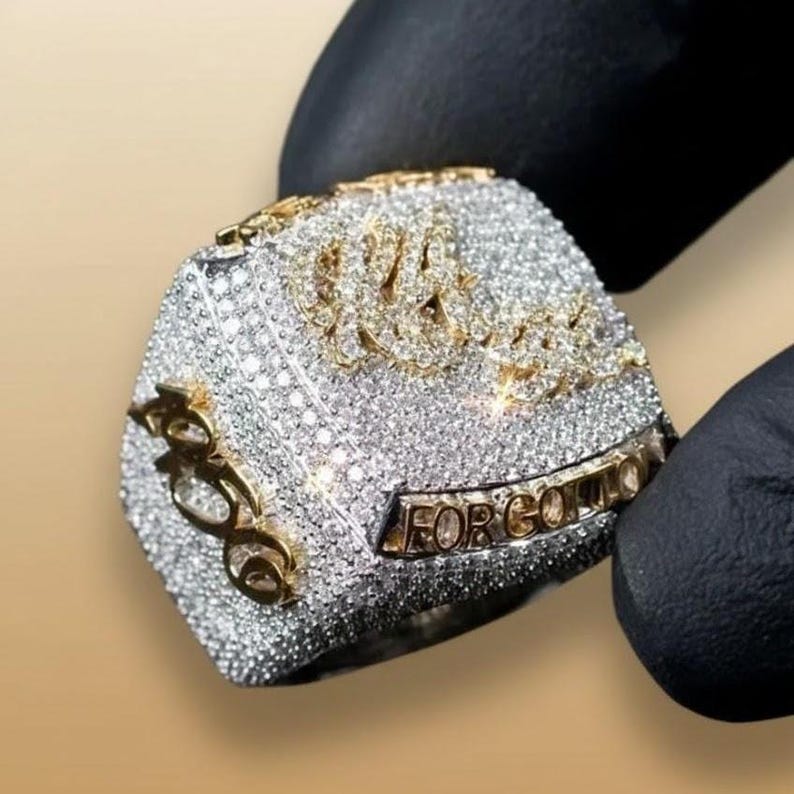 Luxury Diamond Trophy Statement Ring - Image 4