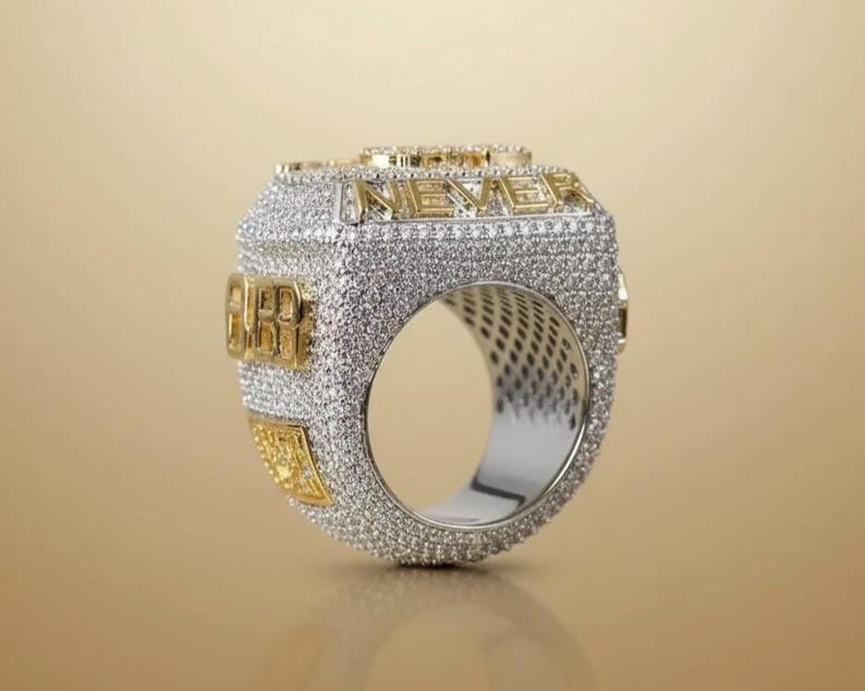 Luxury Diamond Trophy Statement Ring - Image 5