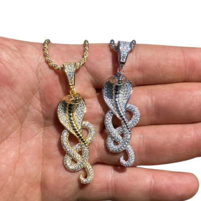 Cobra Snake Hip Hop Pendant