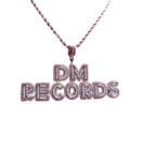 DM Records Diamond Pendant