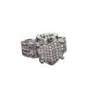 Heart Diamond Statement Ring