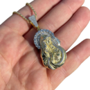 Virgin Mary Religious Pendant Charm
