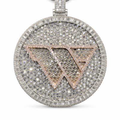 Logo Medallion Pendant