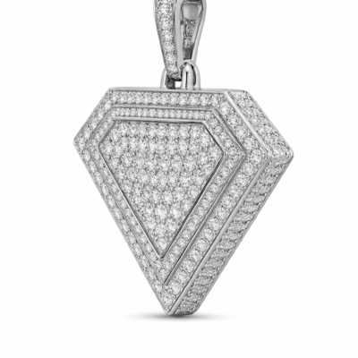 Diamond Shield Pendant