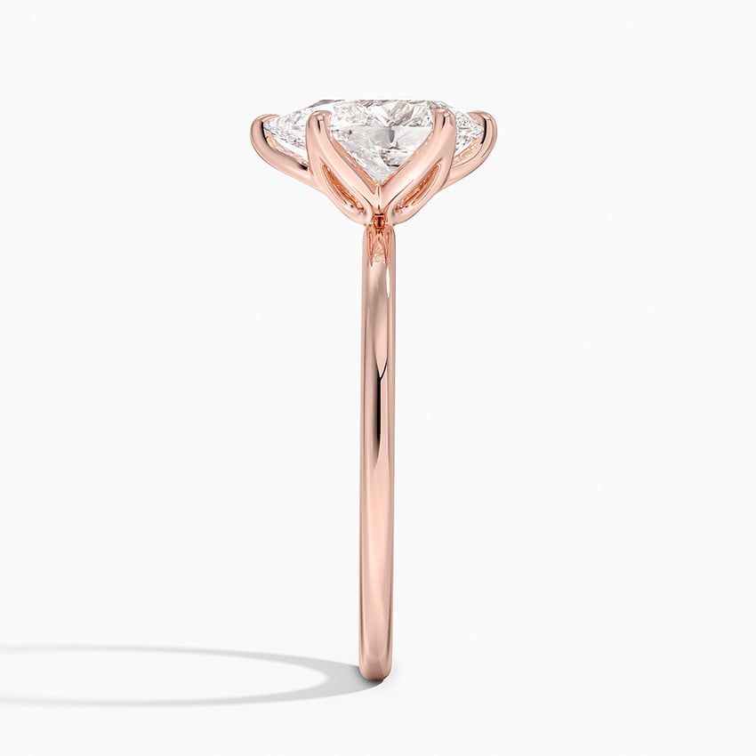 IGI Certified Lab Grown Diamond Engagement Ring Pear Cut Solitaire for Women - Image 11
