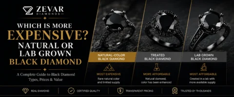 Which Is More Expensive: Natural or Lab Grown Black Diamonds?